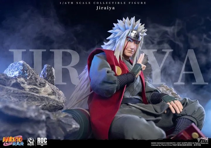 Action Figure 1/6 Jiraiya - Naruto Shippuden ROC019 By Rocket Toys