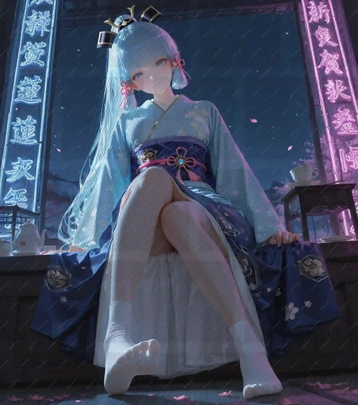 Image of Kamisato Ayaka (Genshin Impact) – 131 Pcs Uncensored High-Res NSFW Digital Art Collection [No Watermark]