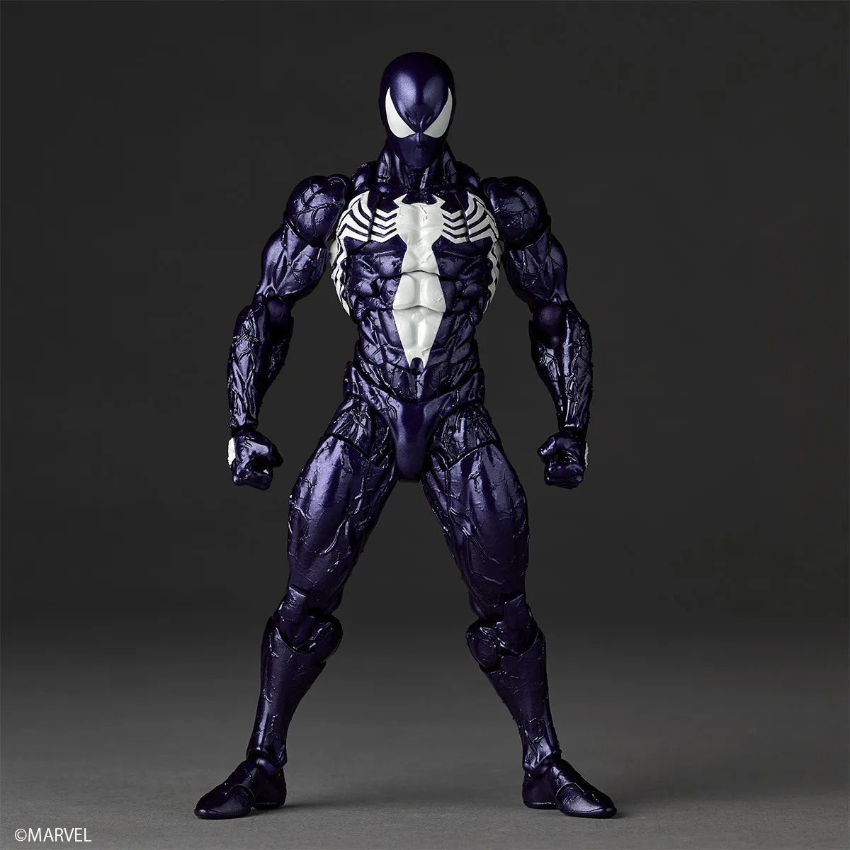 Revoltech Amazing Yamaguchi Action Figure Symbiote Spider-Man - Purple Ver. Spider-Man By Kaiyodo
