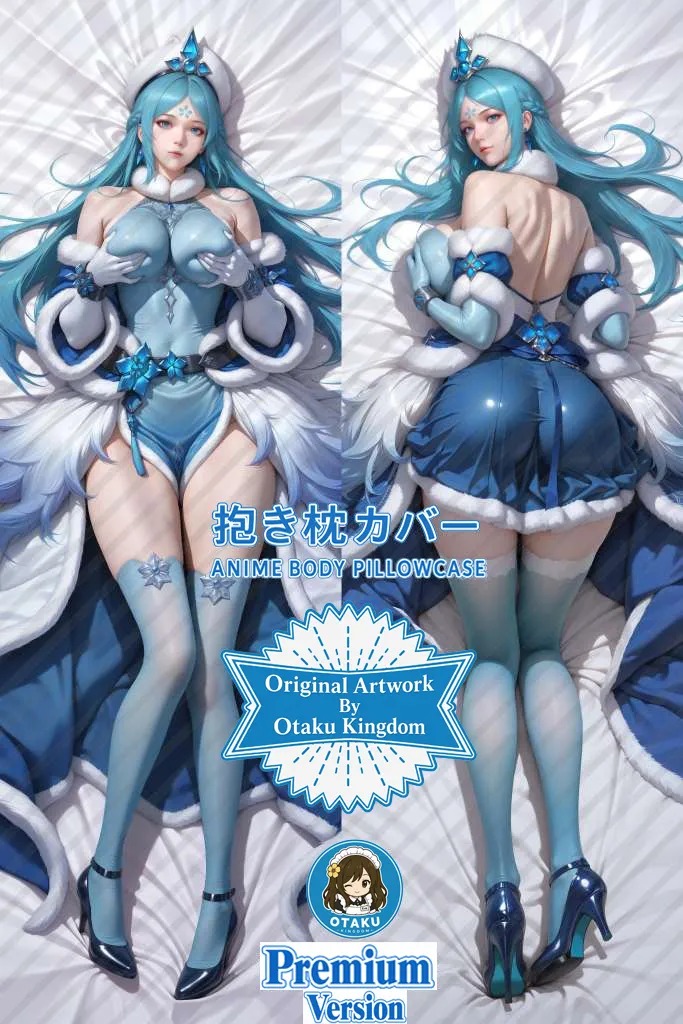 Dakimakura 3D Art Princess Frost / Wang Zhaojun - Honor Of Kings Pillow Cover Only Premium Version By Otaku Kingdom
