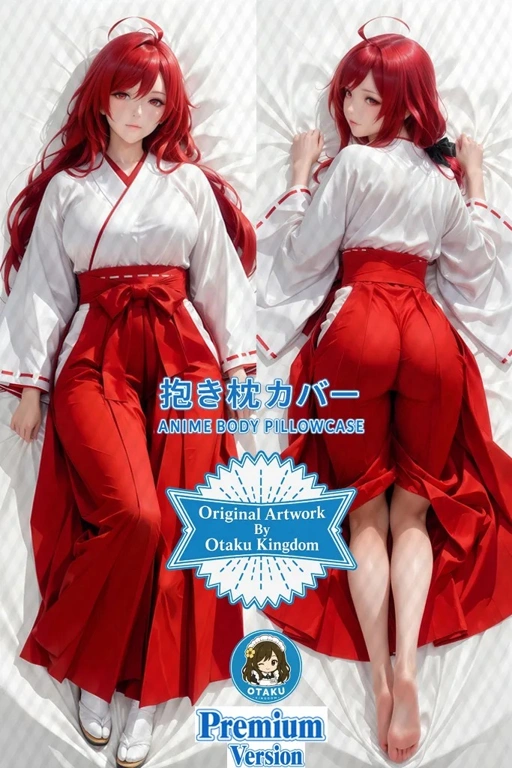 Image of Dakimakura 3D Art Uesugi Erii - Dragon Raja Pillow Cover Only Premium Version By Otaku Kingdom