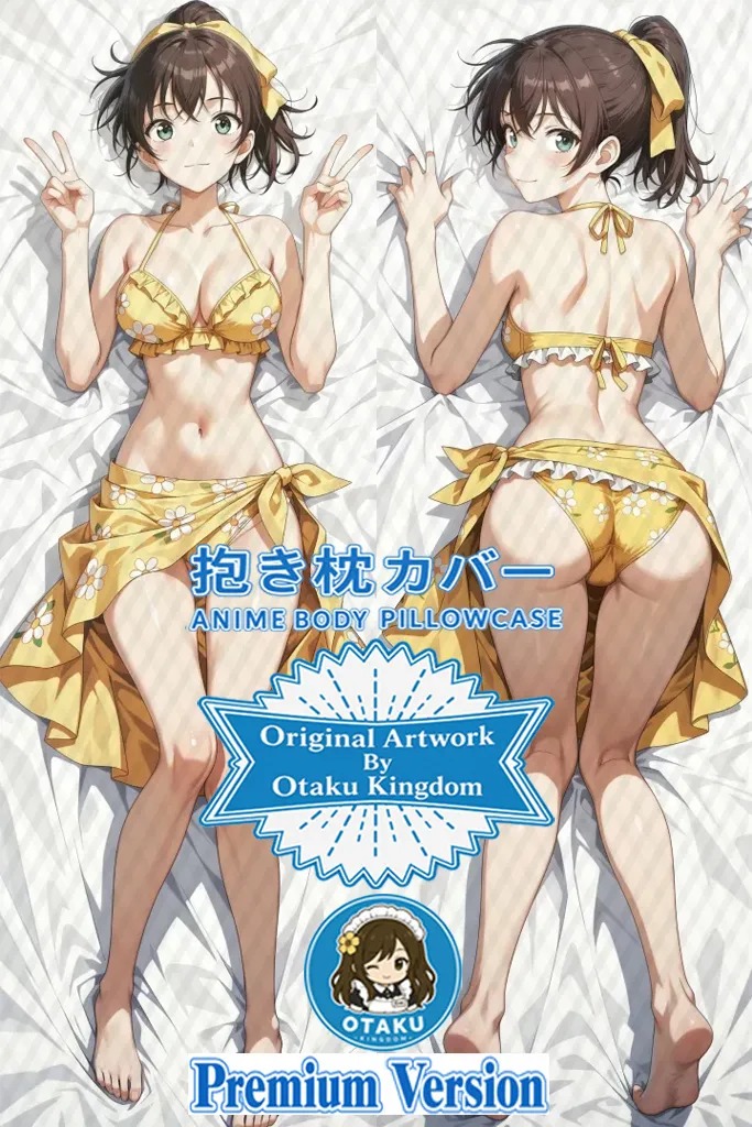 Dakimakura 3D Art Pillow Cover Only Kazuha Toyama Swimsuit Ver. - Detective Conan By Otaku Kingdom