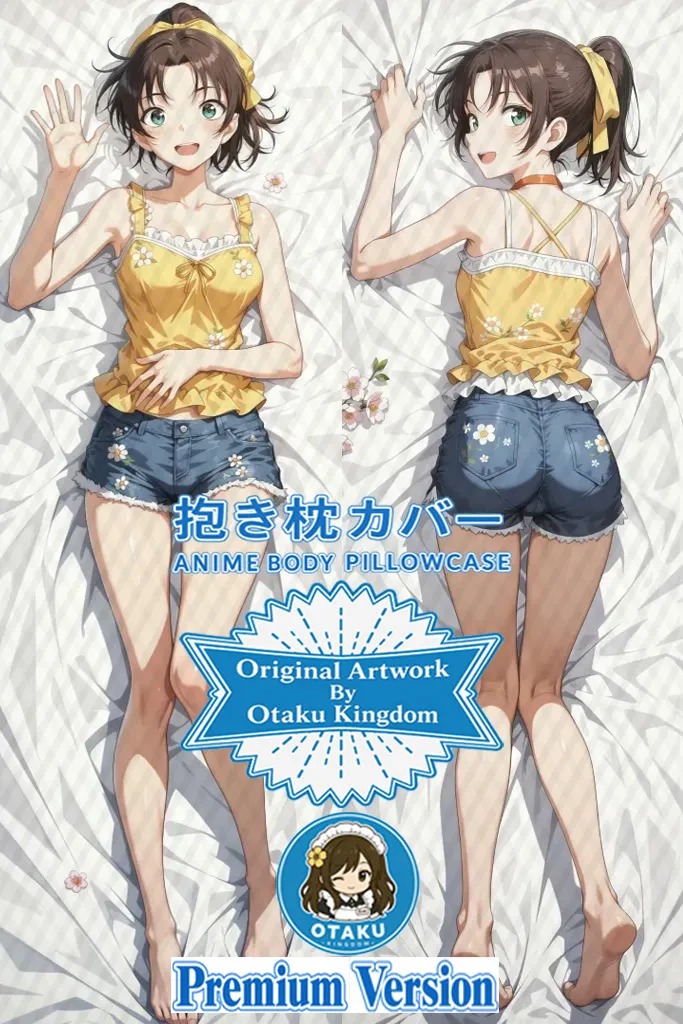 Dakimakura 3D Art Pillow Cover Only Kazuha Toyama Casual Ver. - Detective Conan By Otaku Kingdom