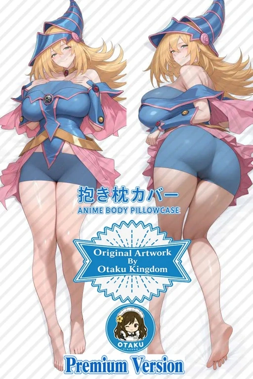 Image of Dakimakura Anime Art Black Magician Girl / Dark Magician Girl - Yu-Gi-Oh! Duel Monsters Pillow Cover Only Premium Version By Otaku Kingdom
