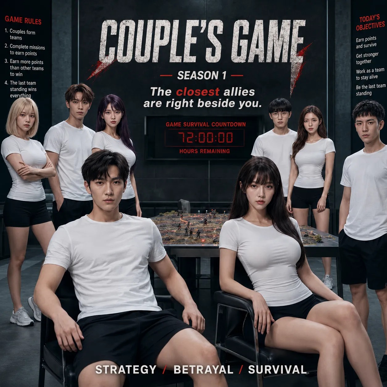 Couple's Game Season 1 (Episode 1-11) 30 Minutes Fully Uncensored AI R18 Video With English Subtitle (AIAV-093)