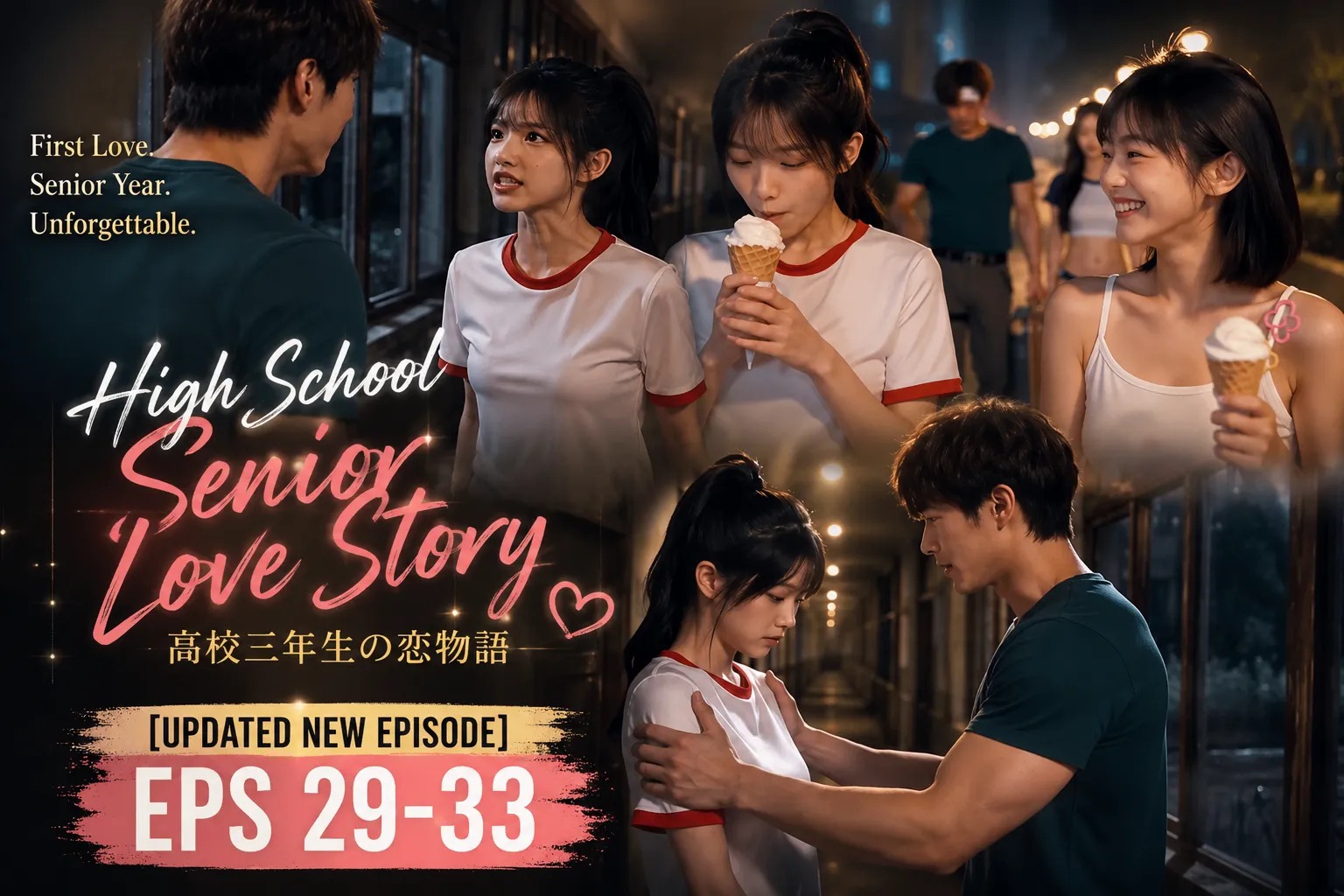 [Updated New Episode] High School Senior Love Story Complete Edition — A young girl breaks various ethical taboos Eps 29-33 - 47 Minutes Fully Uncensored AI R18 Video With English Subtitle (AIAV-099)
