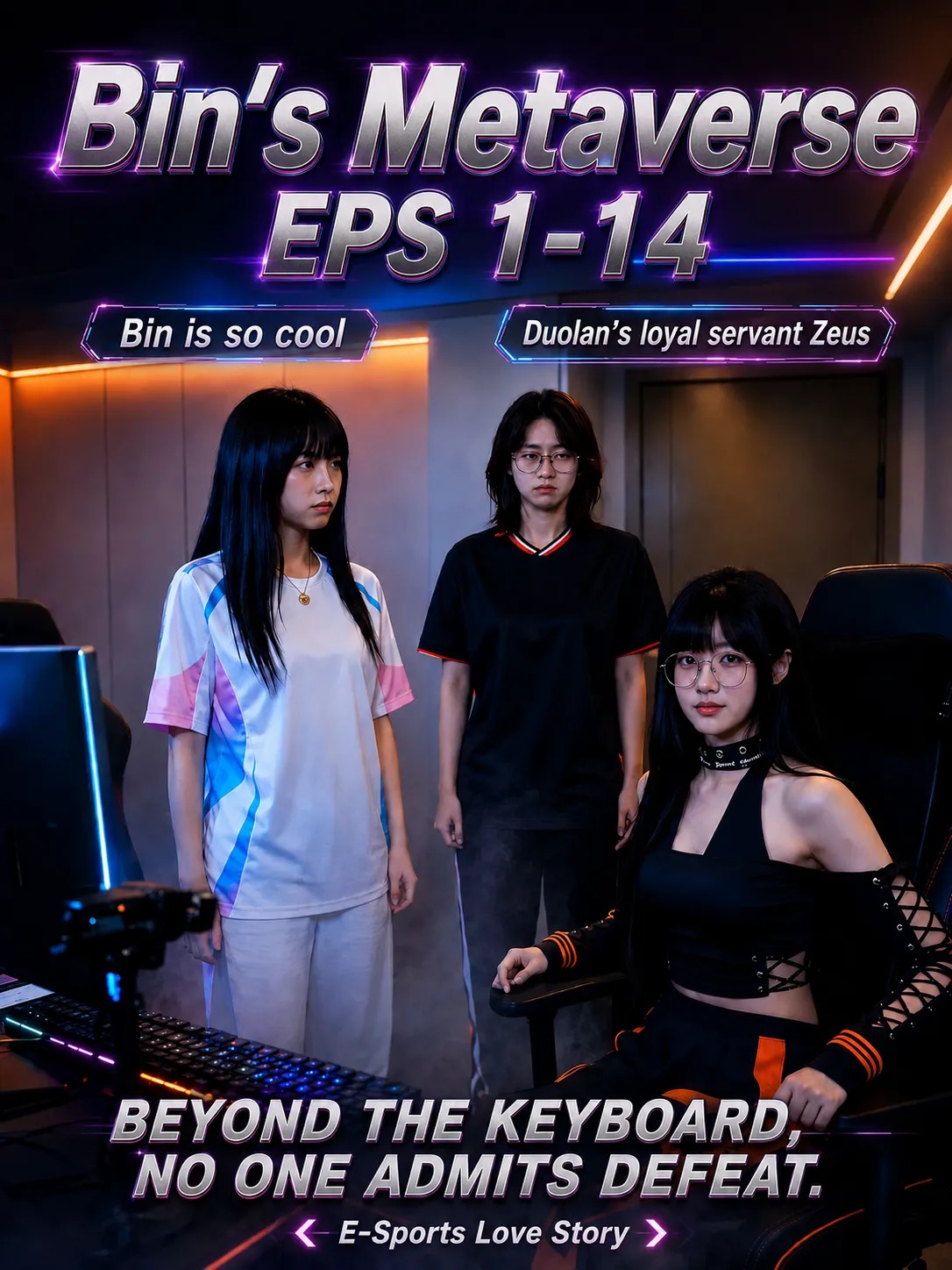 Bin's Metaverse EPS 1-14 - 42 Minutes Fully Uncensored AI R18 Video With English Subtitle (AIAV-100)