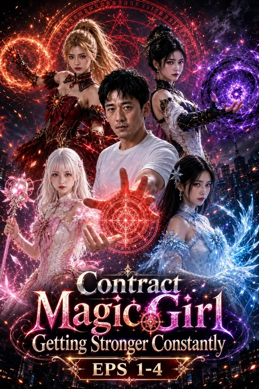 Contract Magic Girl Getting Stronger Constantly (eps 1-4) - 9 Min Fully Uncensored AI R18 Video With English Subtitle (AIAV-110)
