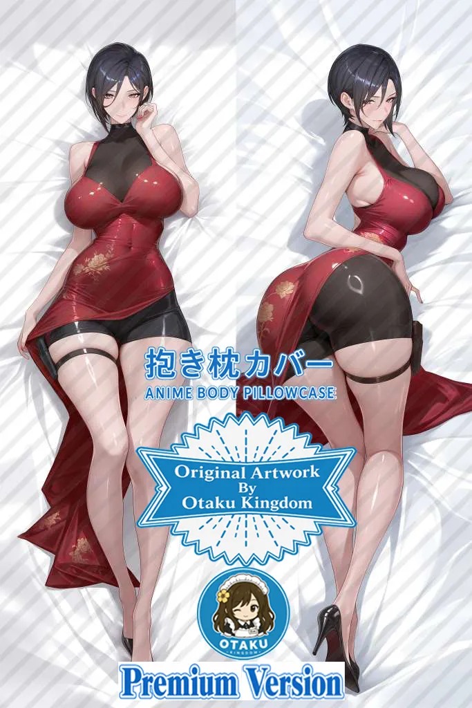 Dakimakura Anime Art Ada Wong - Resident Evil 4 Pillow Cover Only Premium Version By Otaku Kingdom