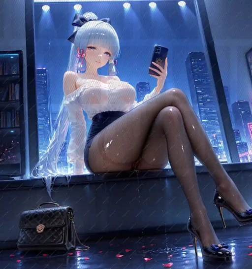 Image of Kamisato Ayaka (Genshin Impact) – 103 Pcs Uncensored High-Res NSFW Digital Art Collection [No Watermark]