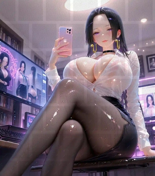 Image of Boa Hancock (One Piece) – 121 Pcs Uncensored High-Res NSFW Digital Art Collection [No Watermark]