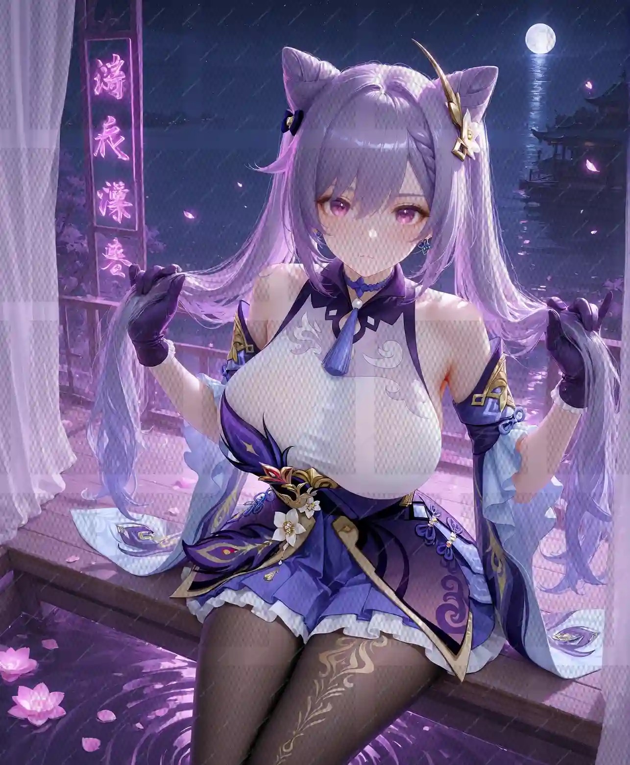 [With Bonus] Keqing (Genshin Impact) – 120 Pcs Uncensored High-Res NSFW Images & 20 Bonus Short Videos [No Watermark]