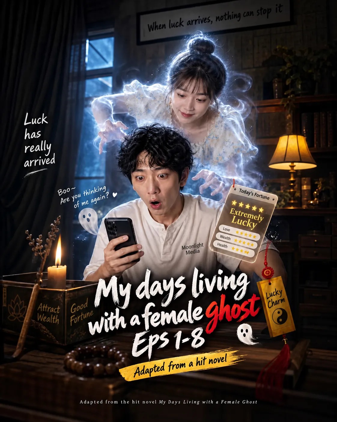 My days living with a female ghost (Eps 1-8) 26 Min - Fully Uncensored AI R18 Video With English Subtitle (AIAV-172)