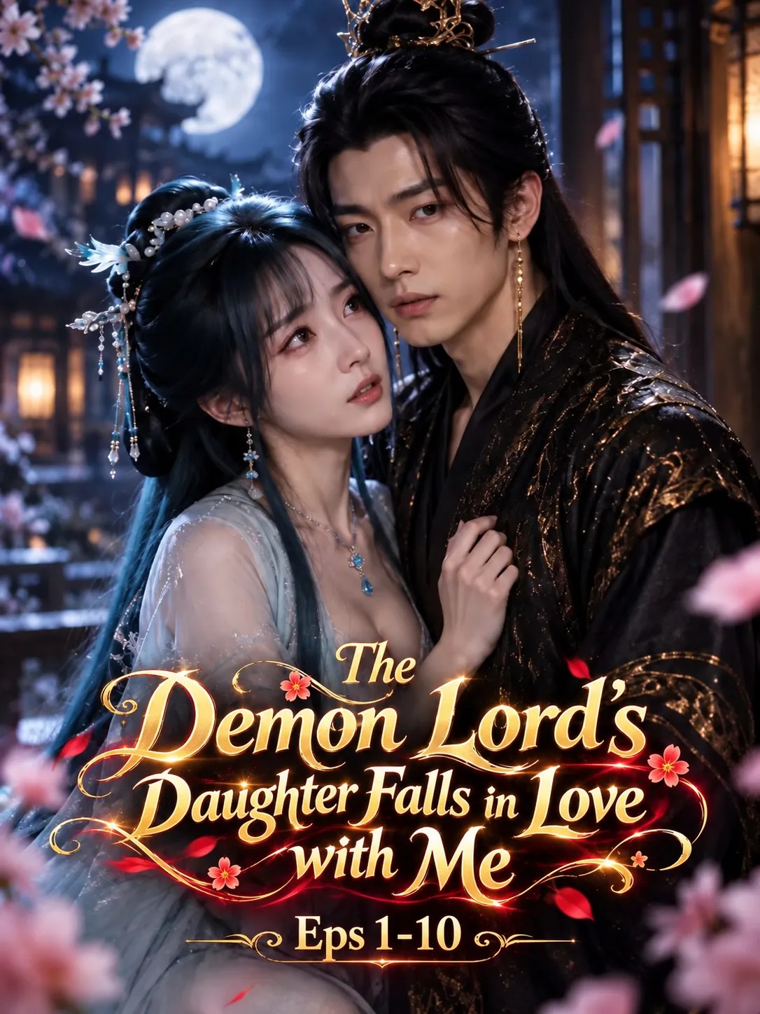 The Demon Lord's Daughter Falls in Love with Me (Eps 1-10) 20 Min - Fully Uncensored AI R18 Video With English Subtitle (AIAV-177)