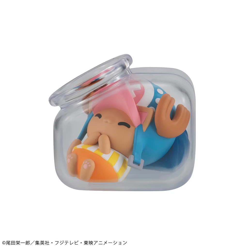 [Set of 8] MEGA CAT PROJECT NyanPieceNyan! Oyasumi Nyan Piece - One Piece (Re-Release) By MegaHouse