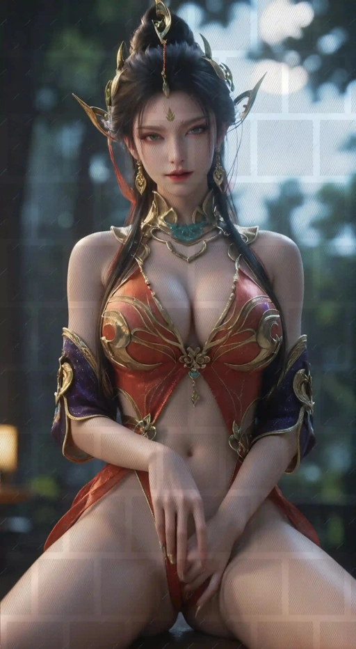 Image of Nangong Jin (Naraka: Bladepoint) – 267 Pcs Uncensored High-Res NSFW Digital Art Collection [No Watermark]