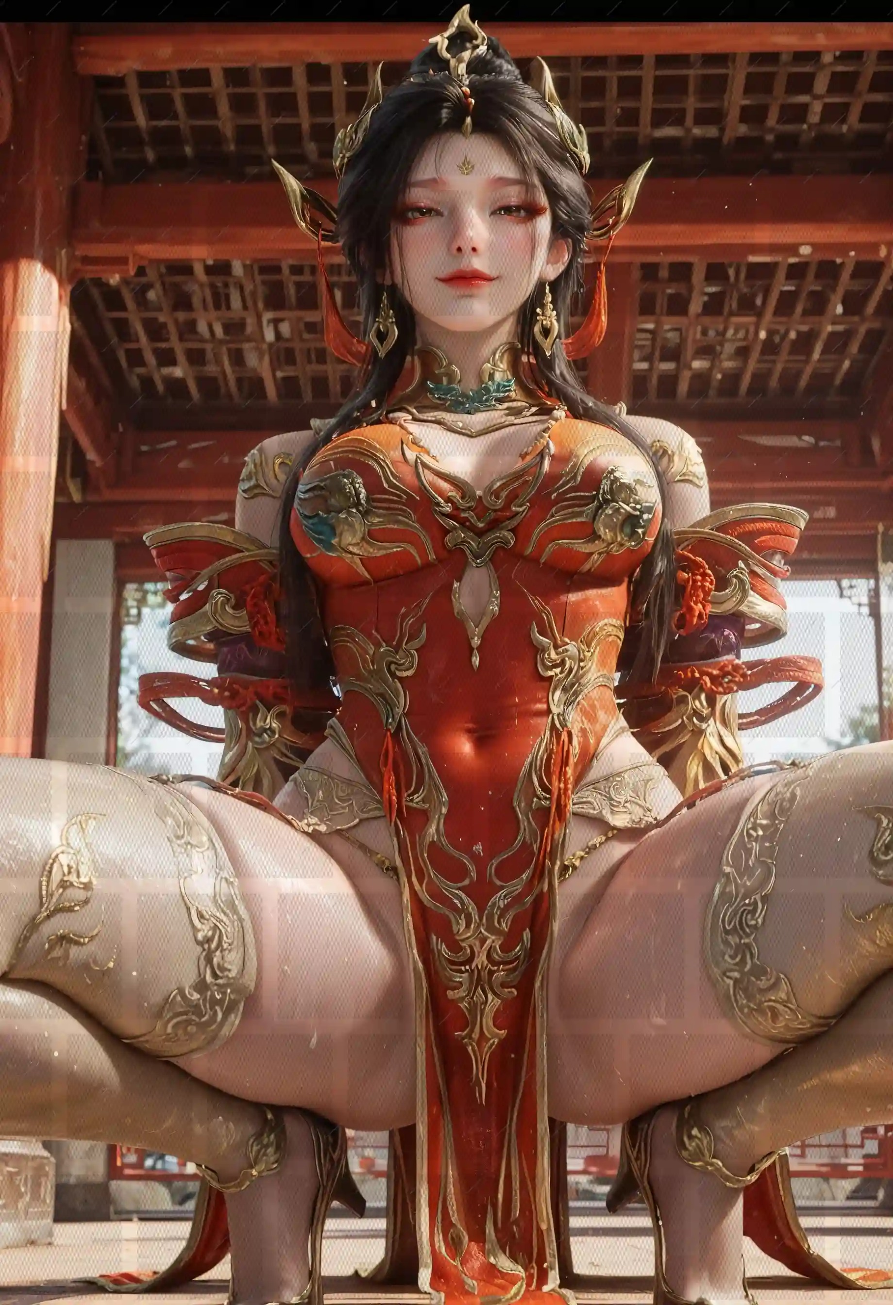 Nangong Jin (Naraka: Bladepoint) – 201 Pcs Uncensored High-Res NSFW Digital Art Collection [No Watermark]