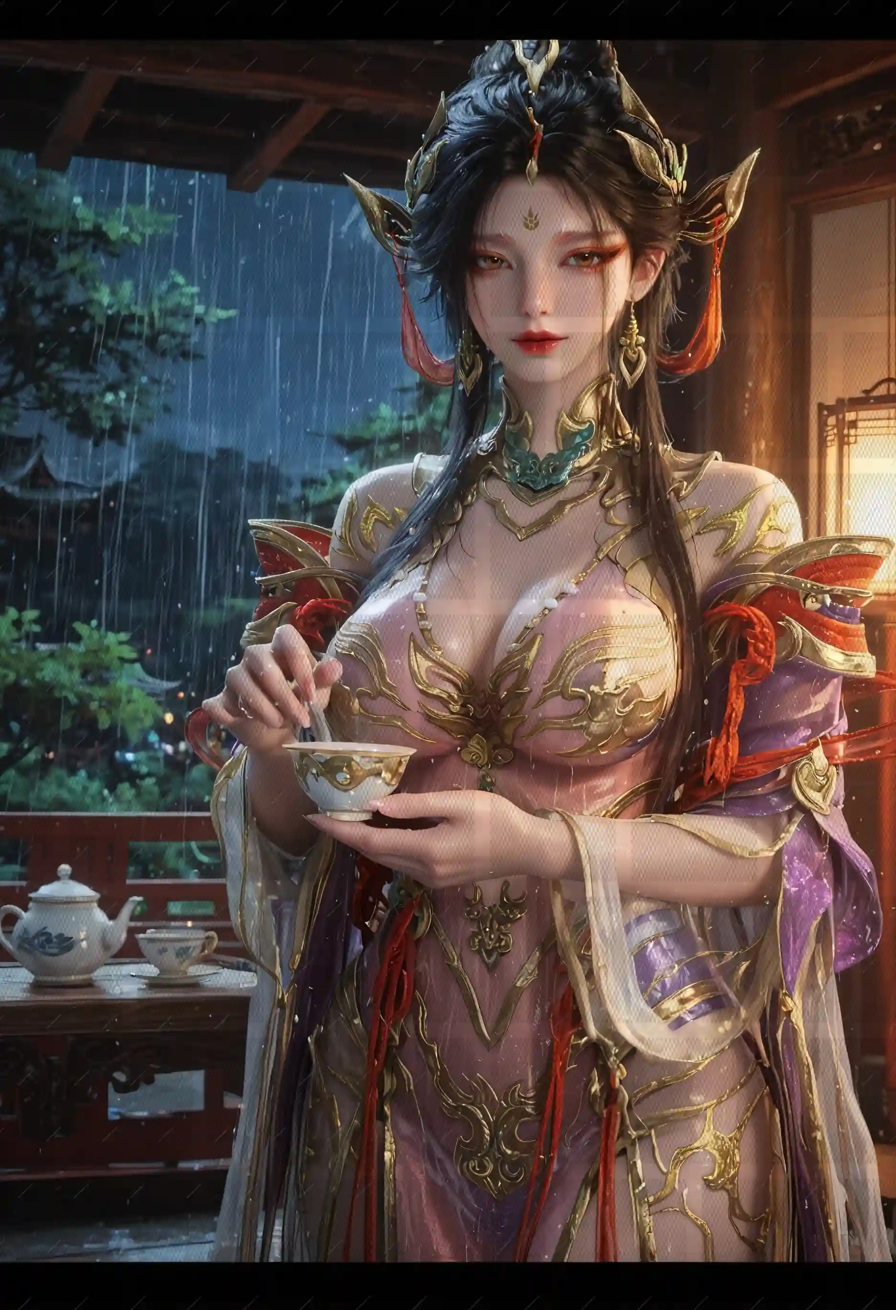 Nangong Jin (Naraka: Bladepoint) – 201 Pcs Uncensored High-Res NSFW Digital Art Collection [No Watermark]