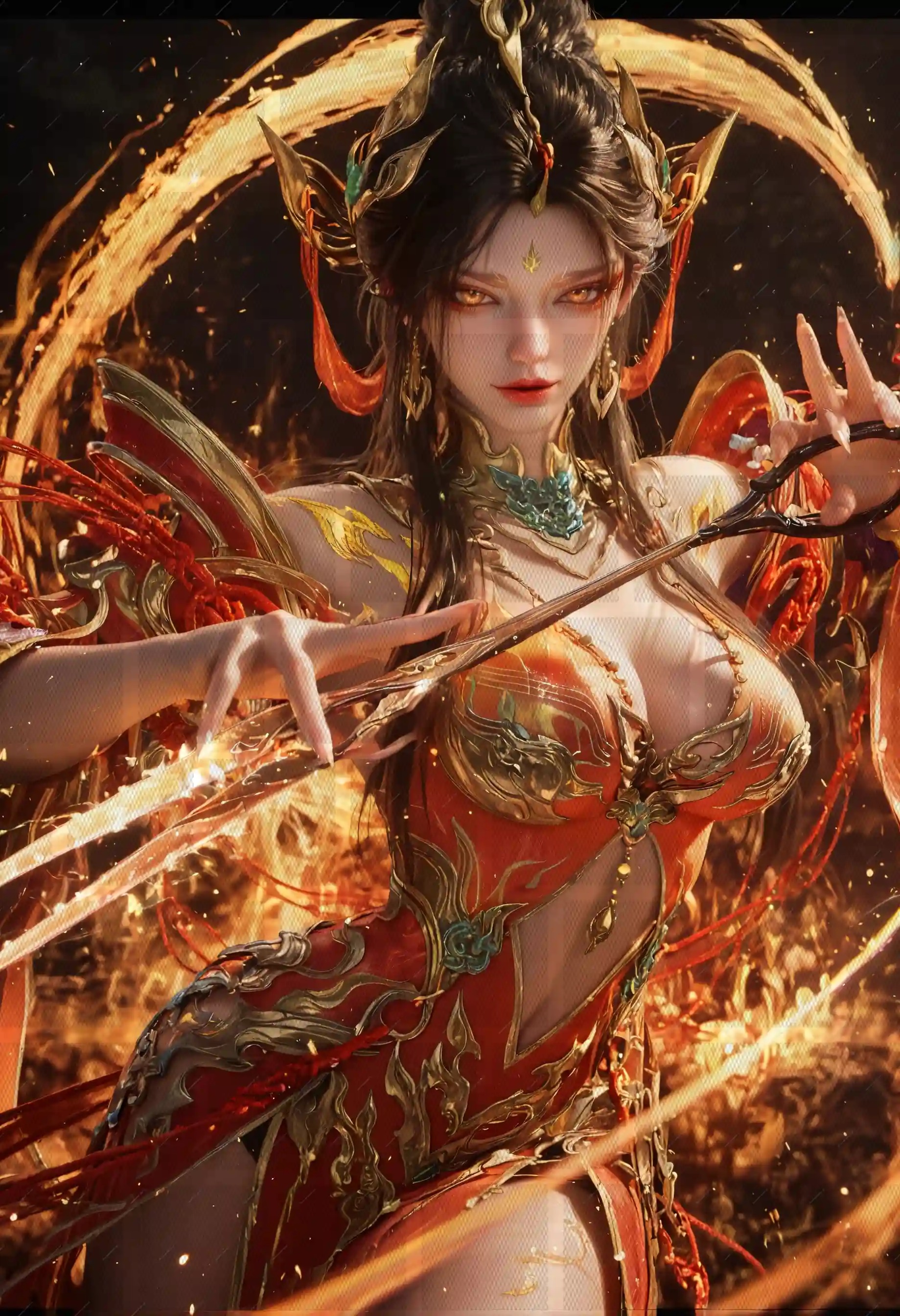 Nangong Jin (Naraka: Bladepoint) – 201 Pcs Uncensored High-Res NSFW Digital Art Collection [No Watermark]