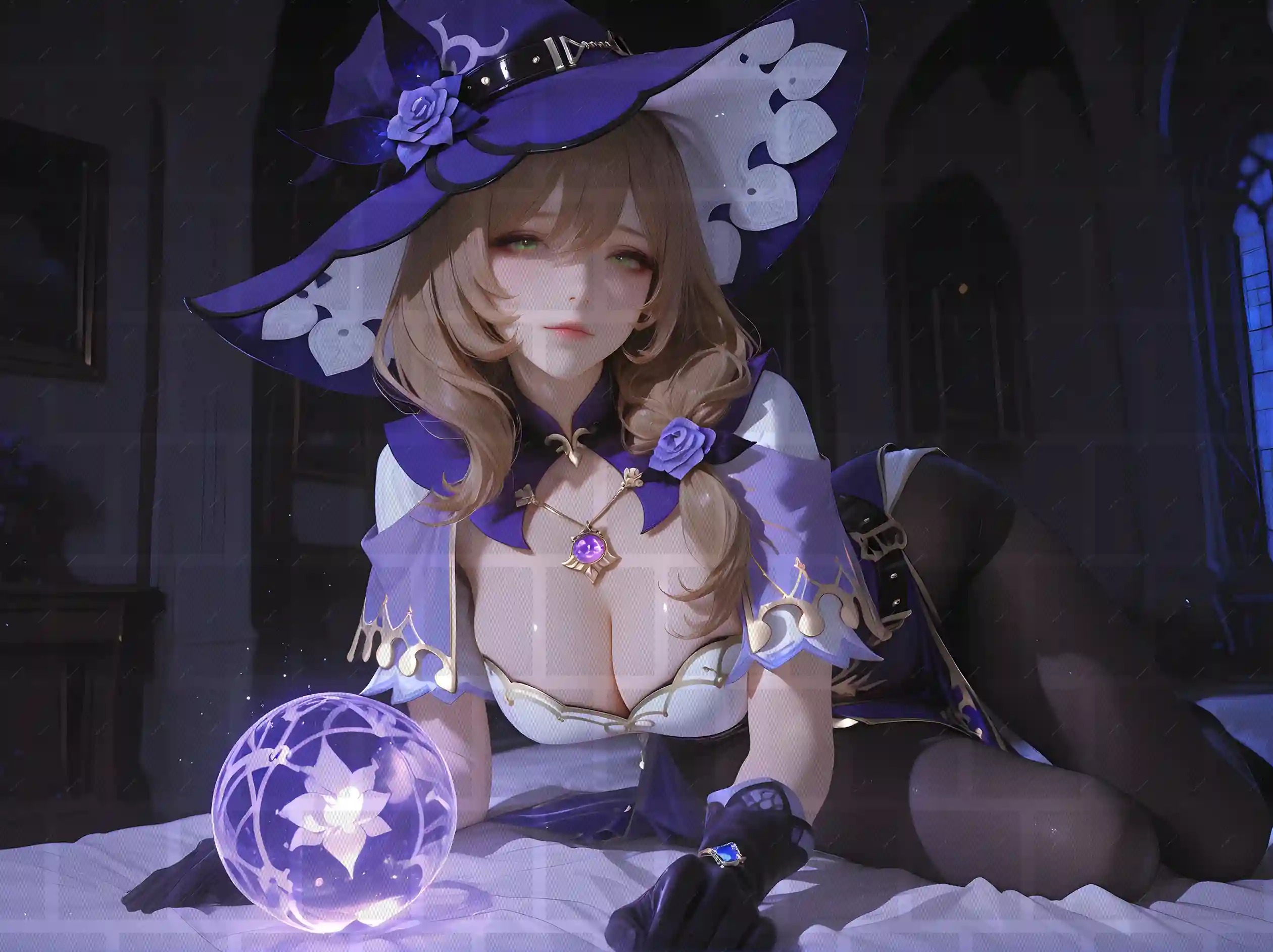 Lisa (Genshin Impact) – 165 Pcs Uncensored High-Res NSFW Digital Art Collection [No Watermark]