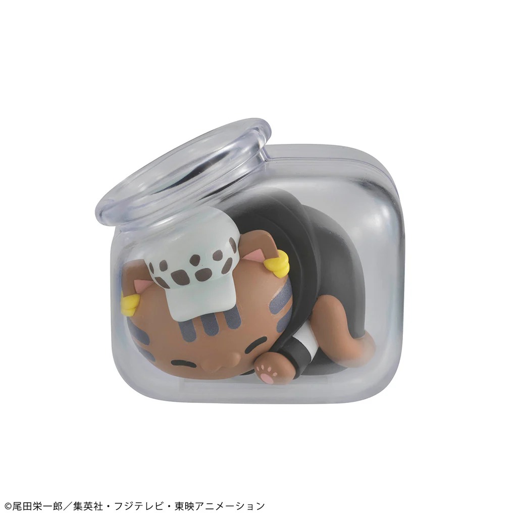 [Set of 8] MEGA CAT PROJECT NyanPieceNyan! Oyasumi Nyan Piece - One Piece (Re-Release) By MegaHouse