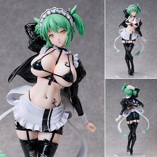 Image of Scaled Figure 1/4 Hikage - Bondage Maid Ver. Senran Kagura  By FREEing