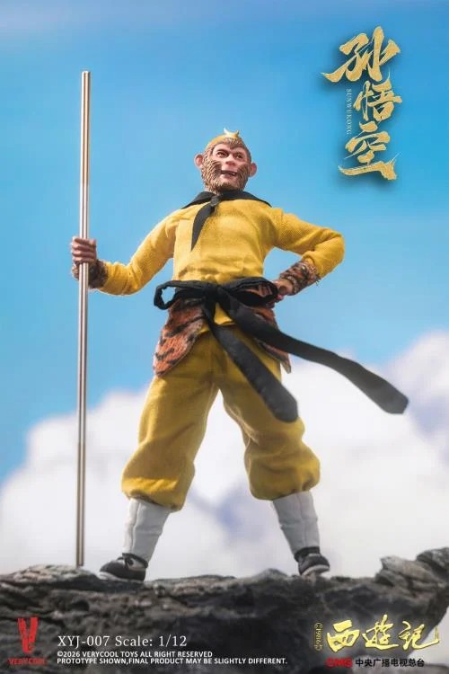 Action Figure 1/12 Sun Wukong - Journey to the West (1986) 40th Anniversary Collector's Edition By Very Cool