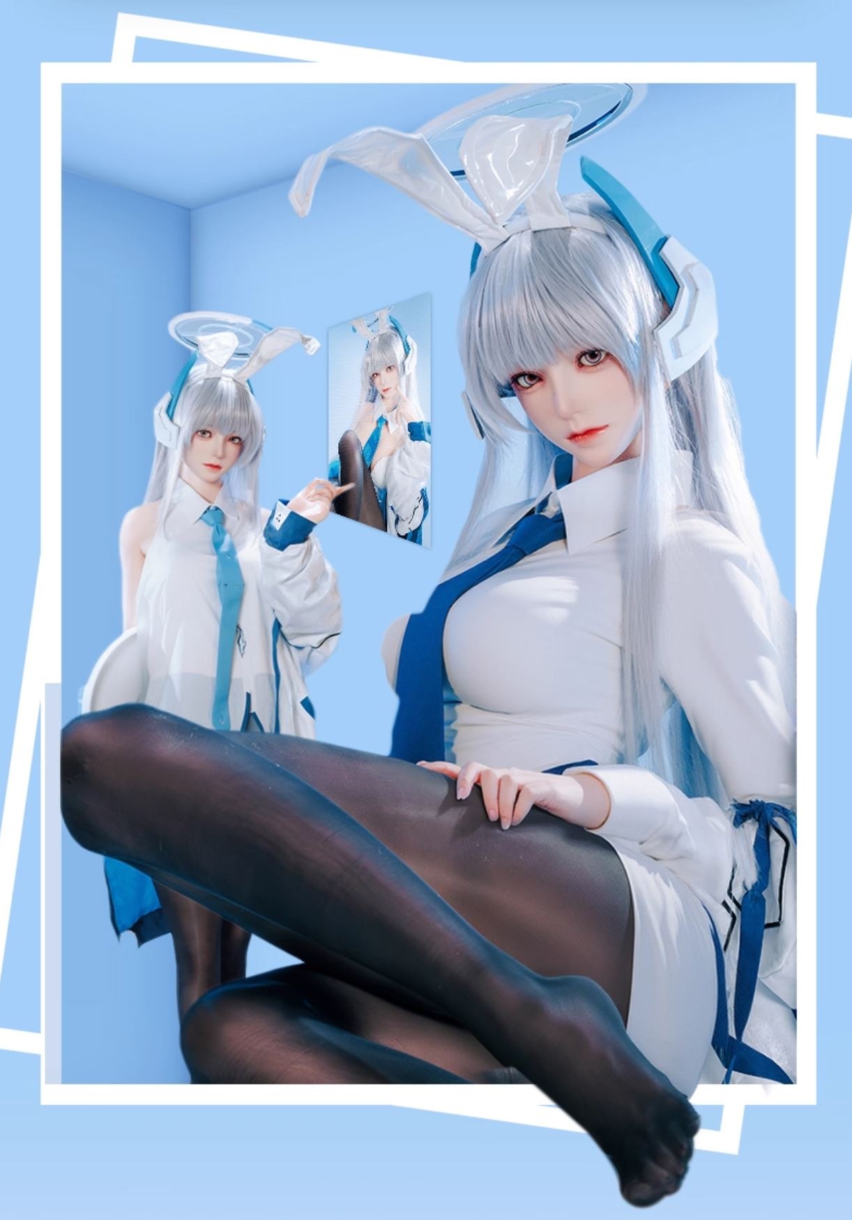[Cast-Off] Real Life Size Full Silicone Action Figure (155cm) Asuna Ichinose - Blue Archive By Bi Zhi Liang