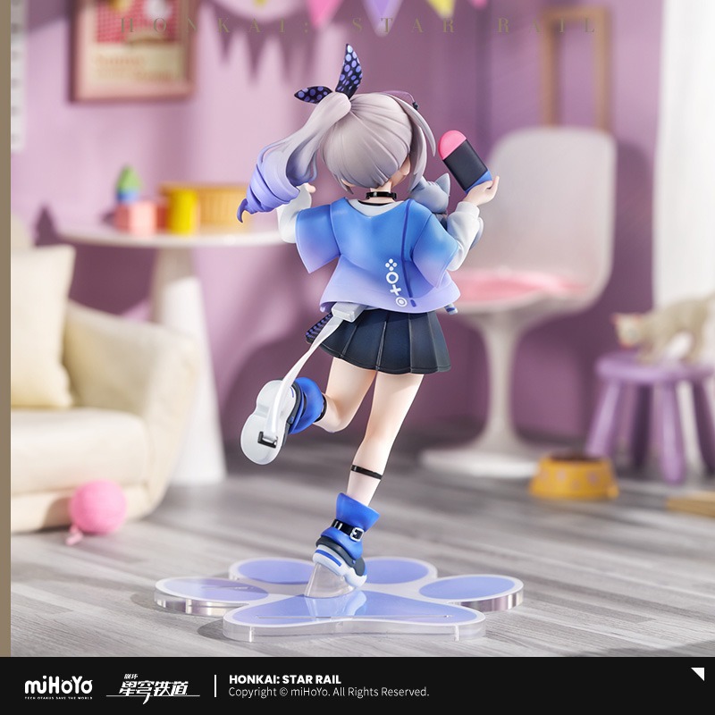 RISE UP+ Non Scaled Figure Silver Wolf - Little Cat Series Ver. Honkai: Star Rail (19cm) By RIBOSE
