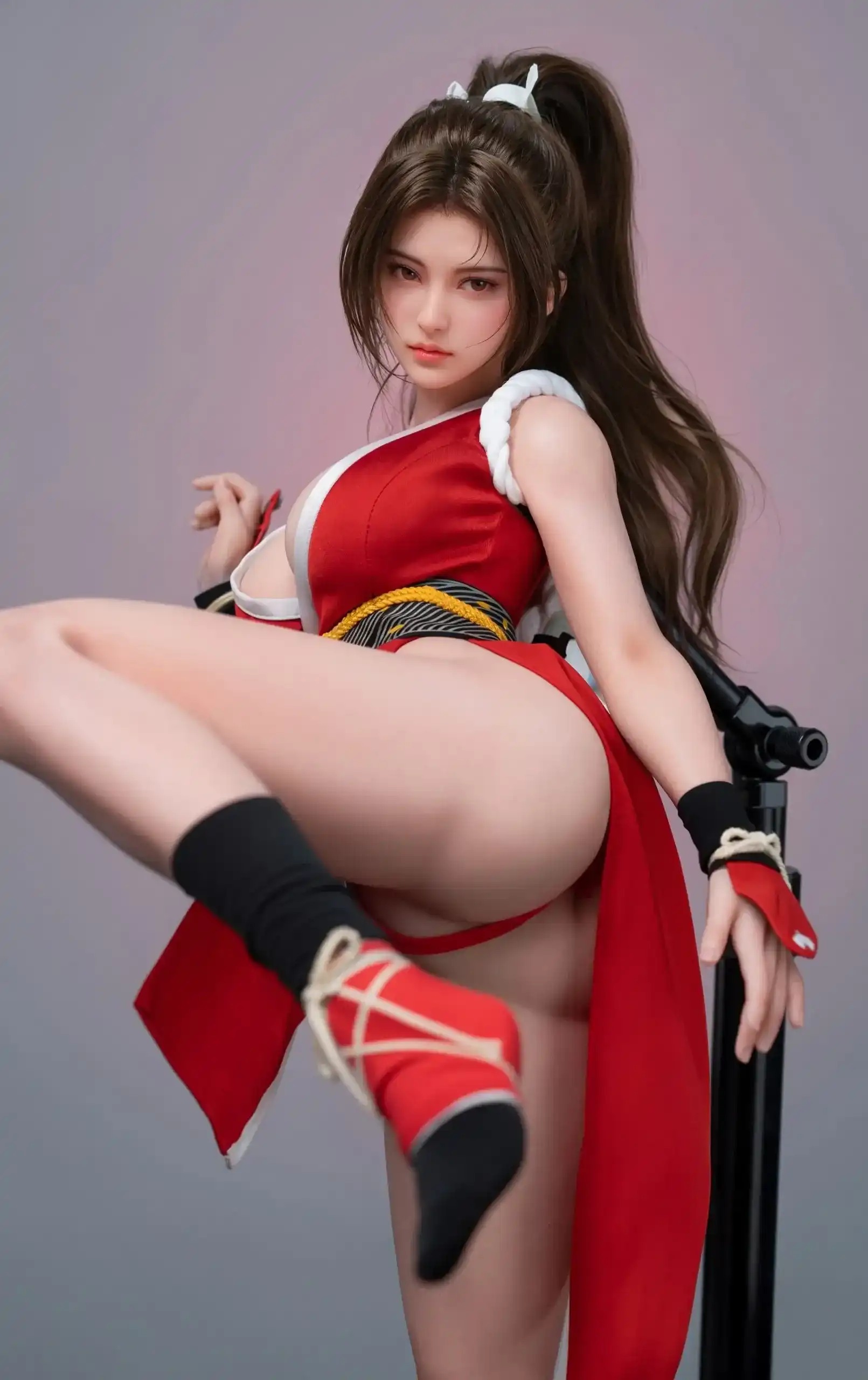 [Cast-Off] Silicone Action Figure Shiranui Mai (62cm) - The King Of Fighters By FG Studio