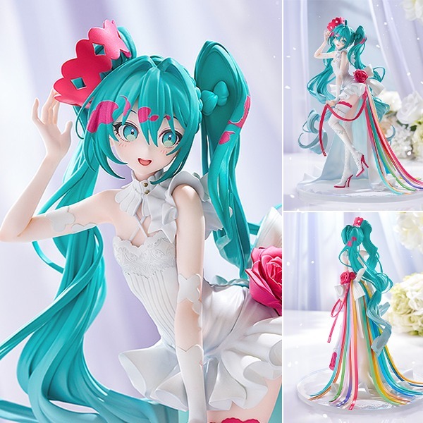 Scaled Figure 1/7 Hatsune Miku - Racing Miku 15th Rhapsody 2010-2025 G.S. Collection Ver. Hatsune Miku GT Project By GOODSMILE RACING