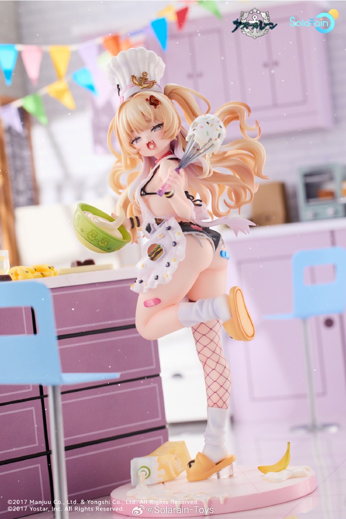 Scaled Figure 1/7 Bache - Pastry Chef Ver. Azur Lane By Solarain