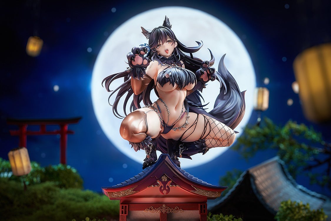 Scaled Figure 1/7 Atago - Full Moon's Feral Wolf Ver. Azur Lane By Good Smile Arts Shanghai