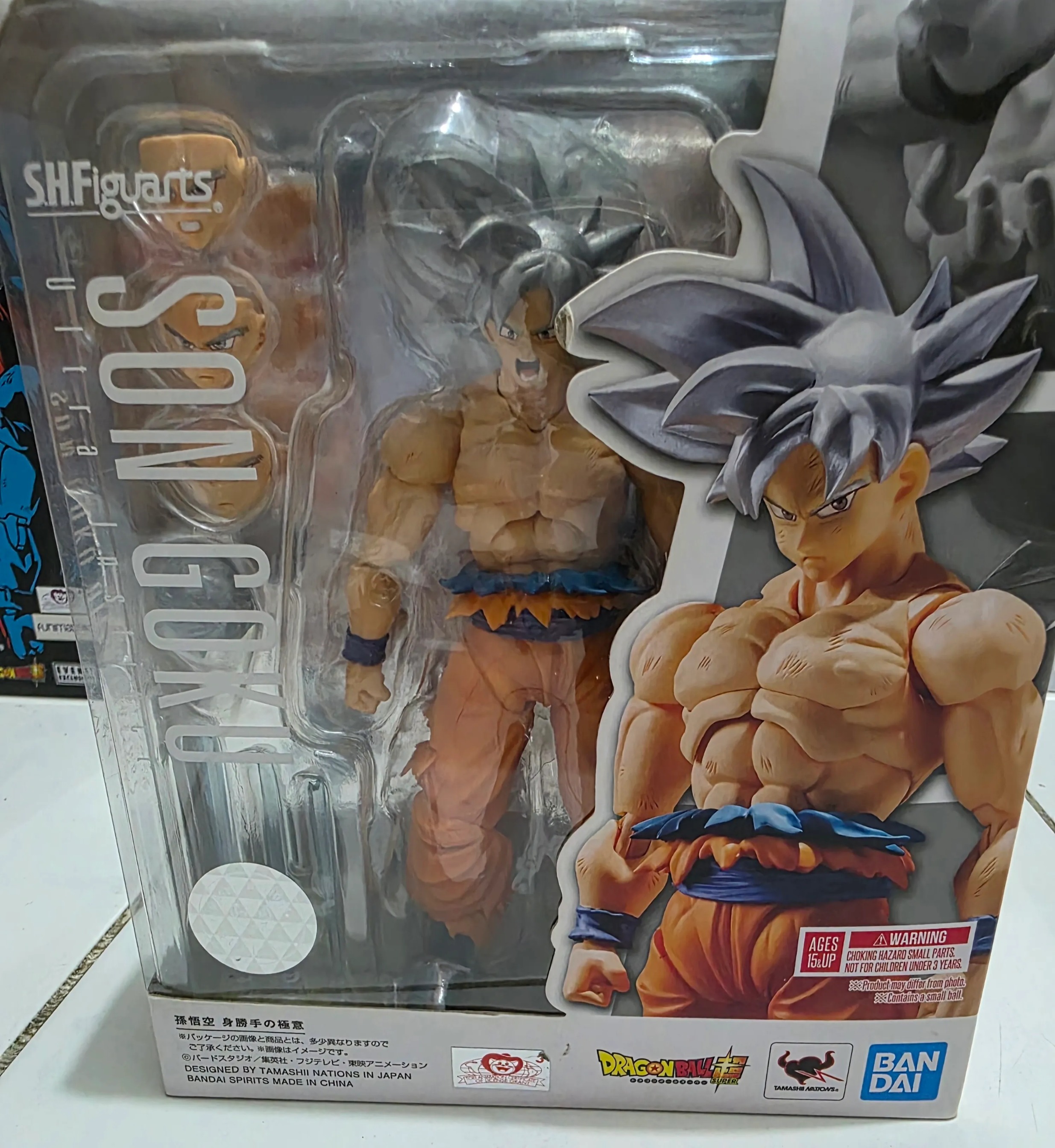 [READY STOCK ITEM] (Kondisi Bekas / Used Condition) SHF S.H.Figuarts Son Goku Ultra Instinct By Bandai Spirits