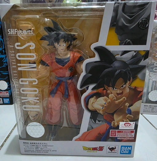 Image of [READY STOCK ITEM] (Kondisi Bekas / Used Condition) SHF S.H.Figuarts Son Goku A Saiyan Raised On Earth By Bandai Spirits