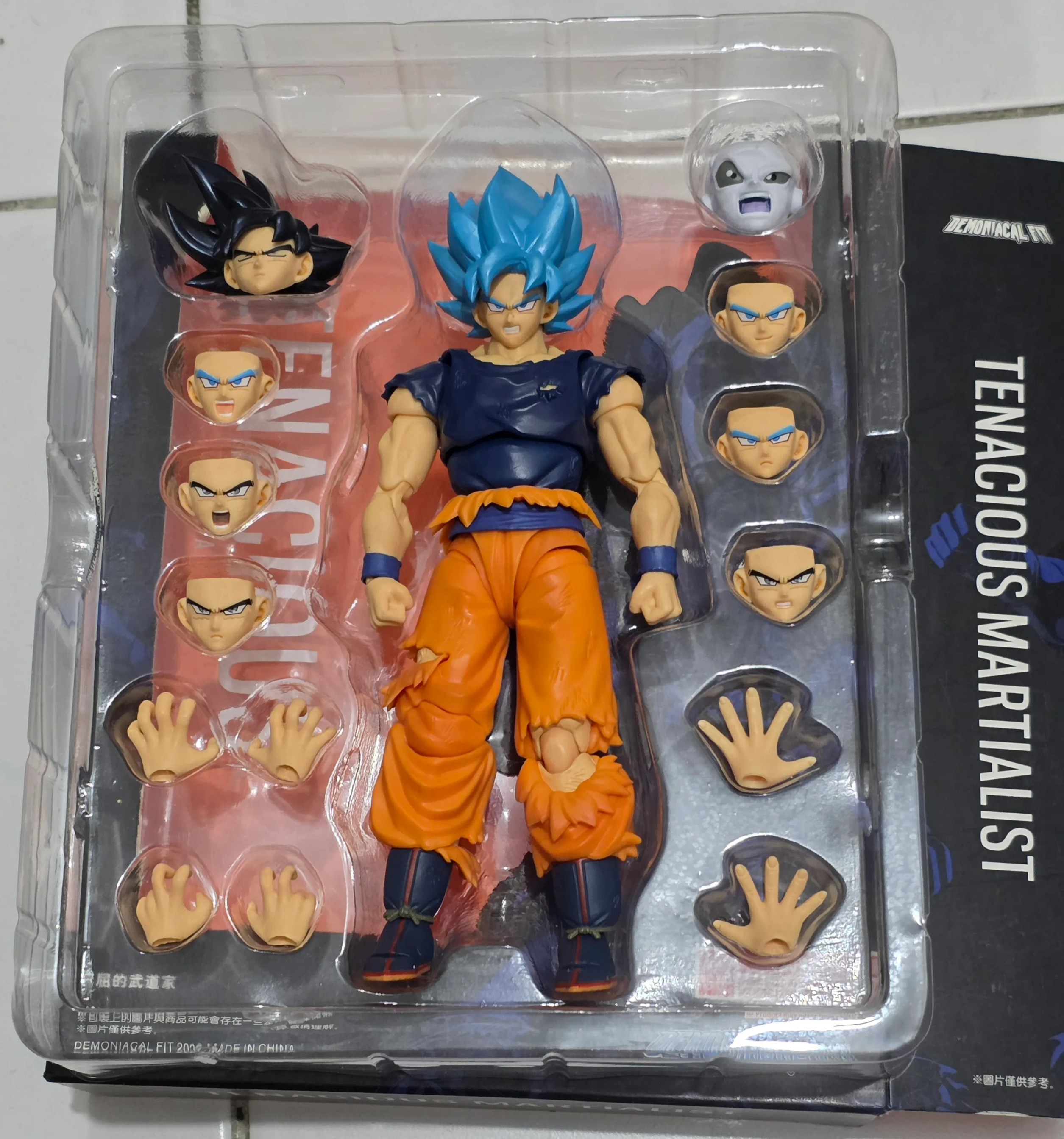 [READY STOCK ITEM] (Kondisi Bekas / Used Condition) Not SHF S.H.Figuarts Son Goku Ultra Instinct - Tenacious Martialist By Demoniacal Fit