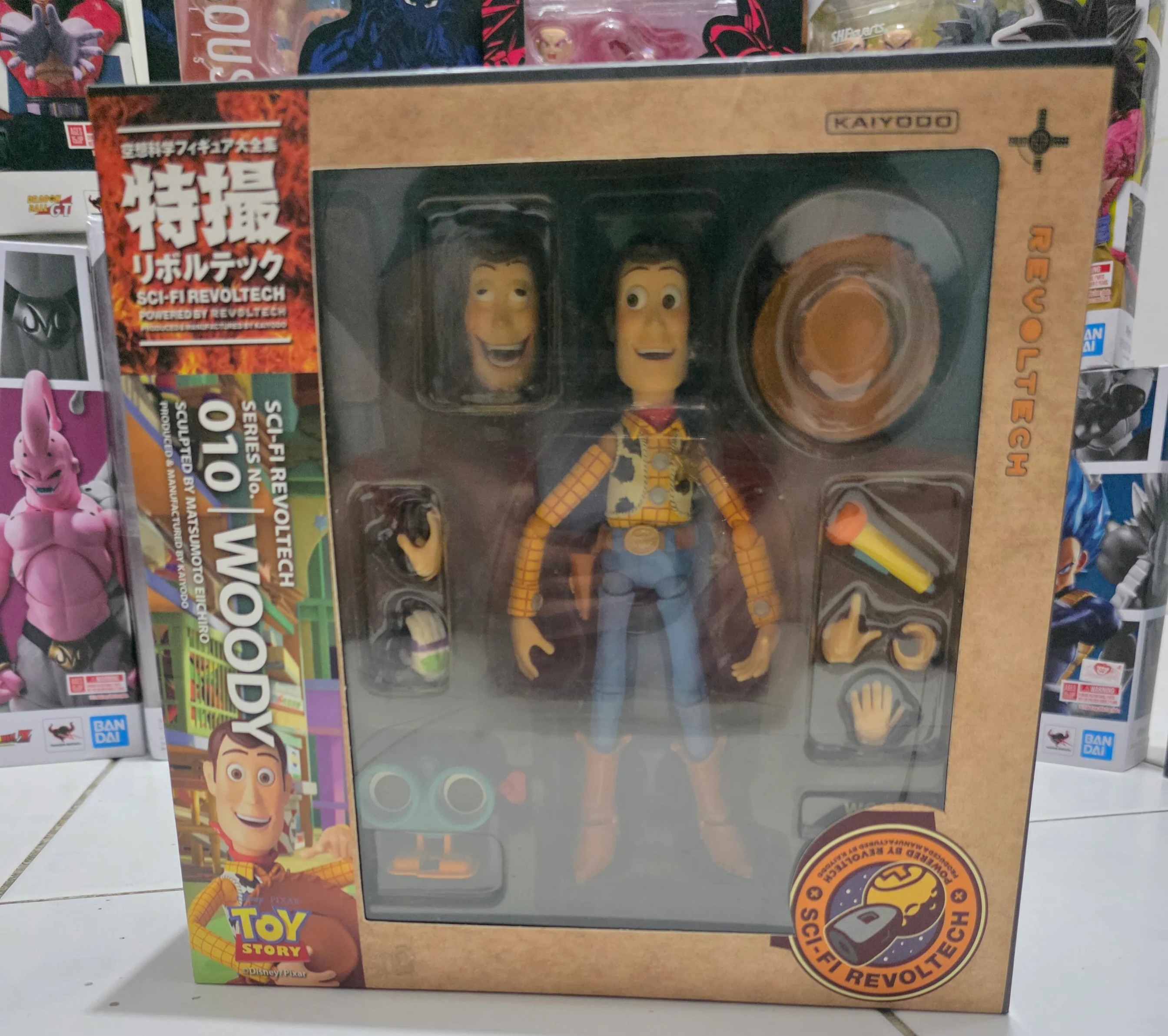 [READY STOCK ITEM] (Kondisi Bekas / Used Condition) Revoltech Action Figure No. 010 Woody - Toy Story By Kaiyodo