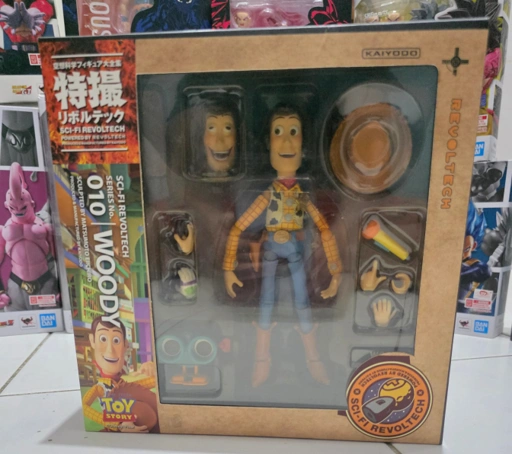 Image of [READY STOCK ITEM] (Kondisi Bekas / Used Condition) Revoltech Action Figure No. 010 Woody - Toy Story By Kaiyodo