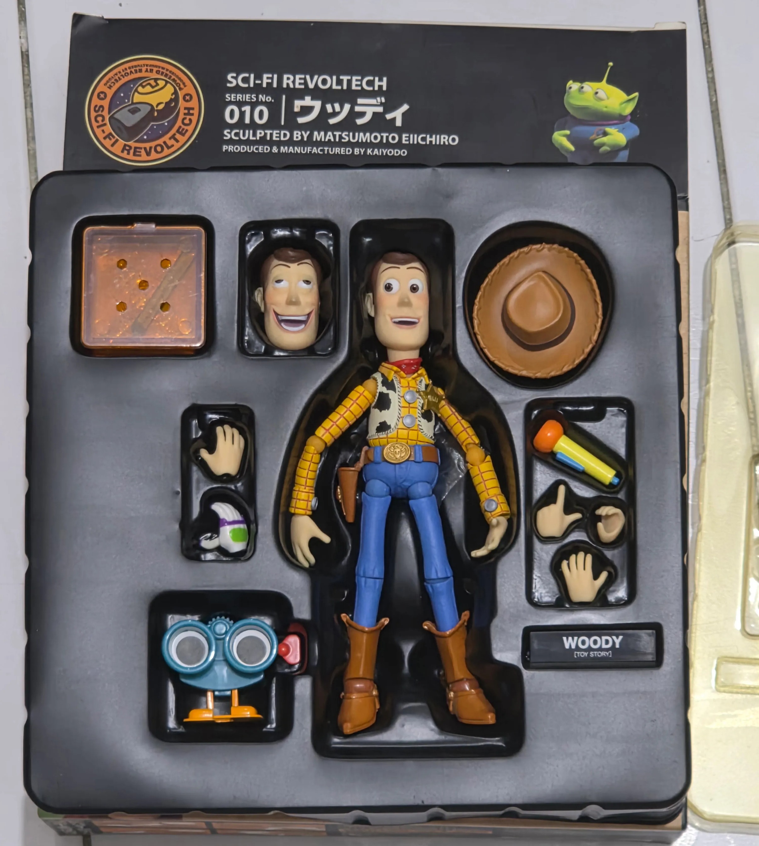[READY STOCK ITEM] (Kondisi Bekas / Used Condition) Revoltech Action Figure No. 010 Woody - Toy Story By Kaiyodo