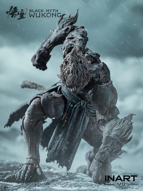 Action Figure 1/12 Stone Monkey - Black Myth : Wukong By INART