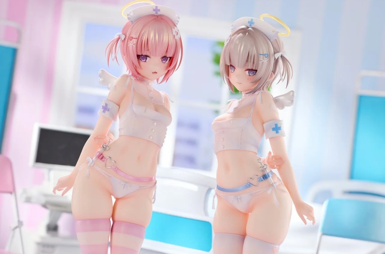 [Set Of 2] Scaled Figure 1/6 Nagi & Suzu Or Choose Your Favourite One - Illustration by kuma4go By Otherwhere