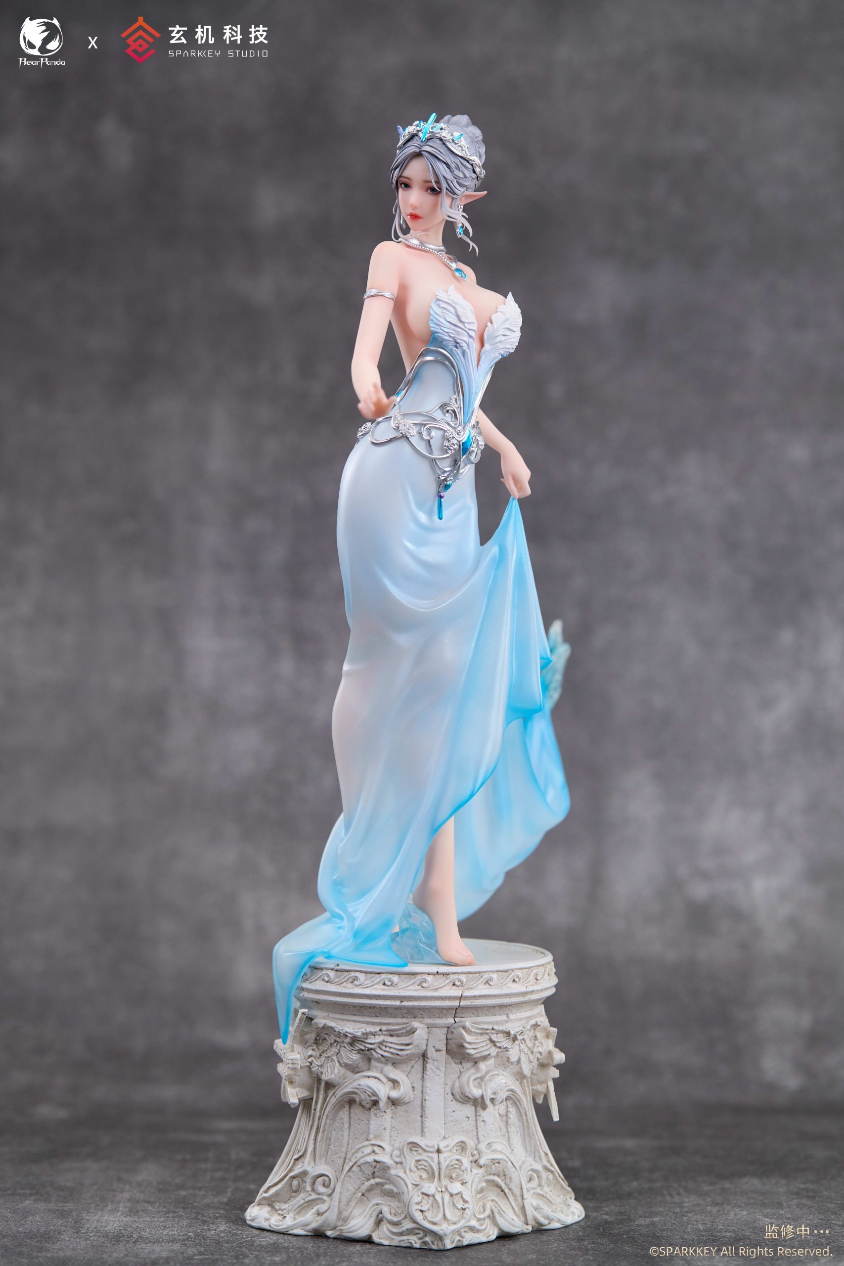 Scaled Figure 1/6 Princess Haiqinyan Yan Encounter Ver. - Ghostblade Illustration by wlop By BearPanda