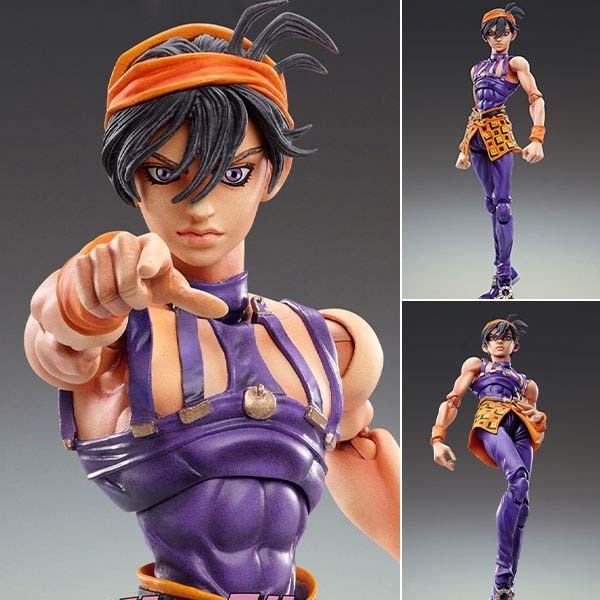 Super Action Statue Figure Narancia Ghirga & As - JoJo's Bizarre Adventure: Golden Wind (Re-Release) By Medicos Entertainment