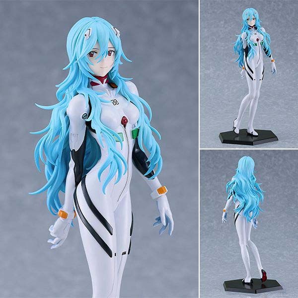 PLAMAX Ayanami Rei - Long Hair Ver. Rebuild of Evangelion (Re-Release) By Max Factory