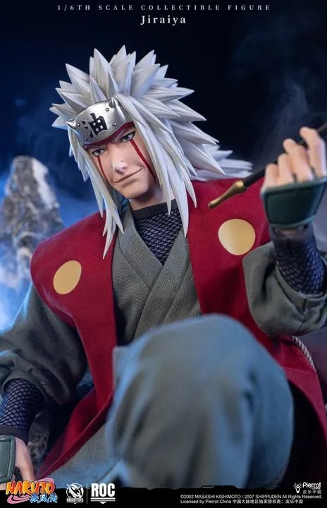Action Figure 1/6 Jiraiya - Naruto Shippuden ROC019 By Rocket Toys