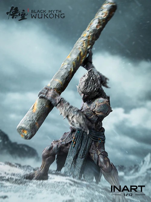 Action Figure 1/12 Stone Monkey - Black Myth : Wukong By INART