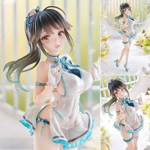 Image of Dream Tech Scaled Figure 1/6 Ponytail Onnanoko - AVIAN ROMANCE Illustration by Anmi By Wave