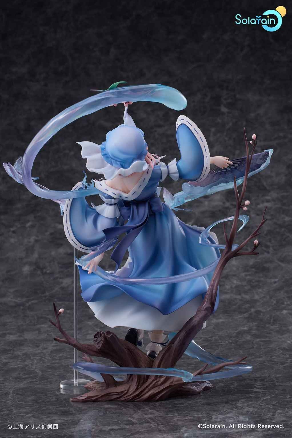 Scaled Figure 1/7 Saigyouji Yuyuko - Natural-Born Ghost Ver. Touhou Project By Solarain