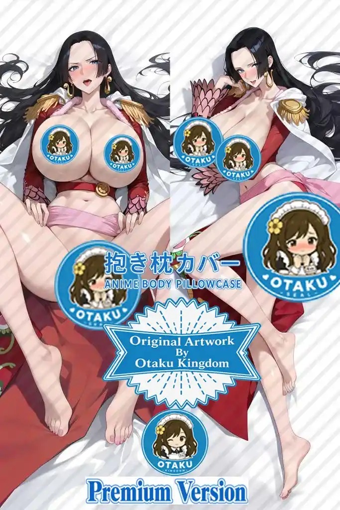 Dakimakura Anime Art Boa Hancock - One Piece Pillow Cover Only Premium Version By Otaku Kingdom