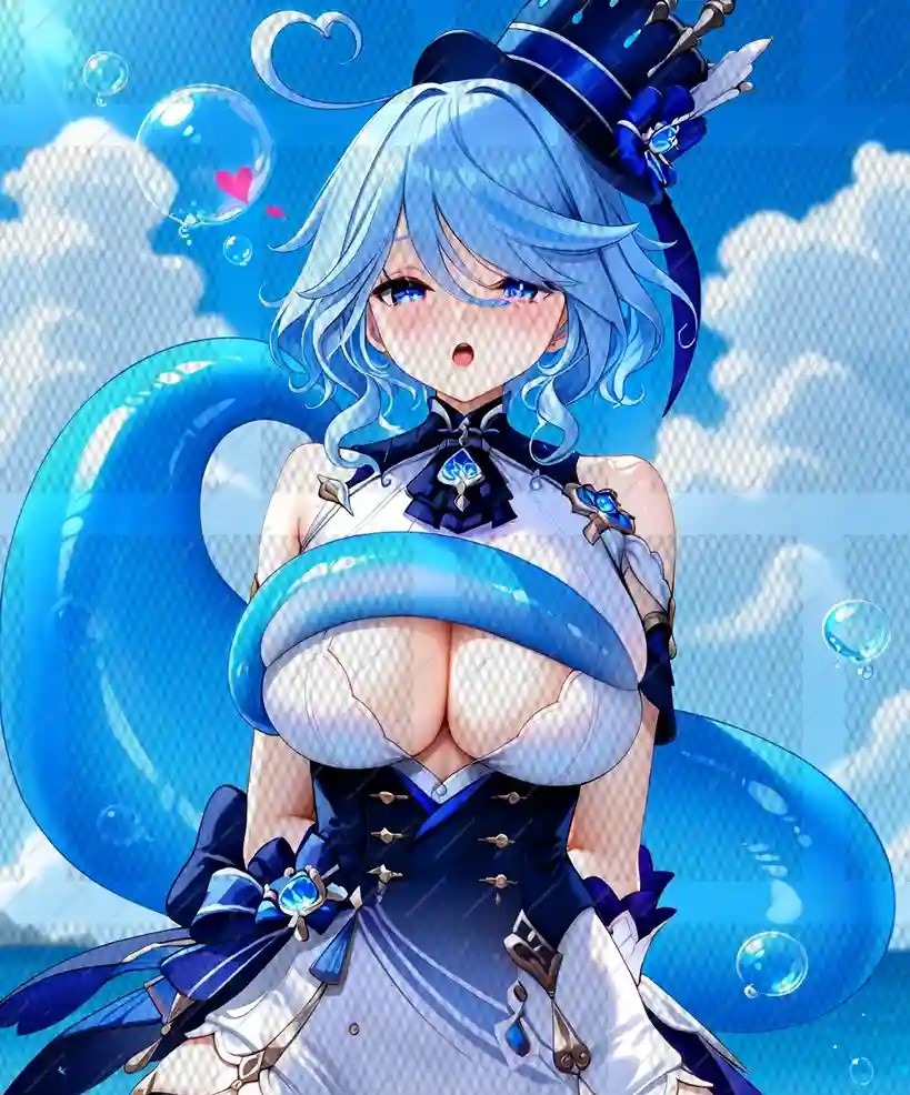 Furina (Genshin Impact) – 100 Pcs Uncensored High-Res NSFW Digital Art Collection [No Watermark]